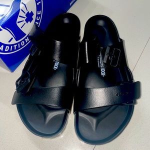 Birkenstock Arizona Slides Black Sz: 41